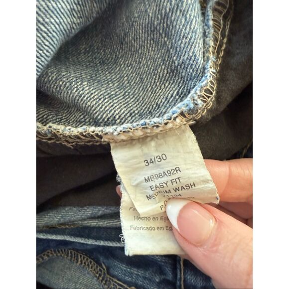 Calvin Klein Men’s Easy Fit Medium Wash Jeans 34 x 30 - Picture 4 of 8